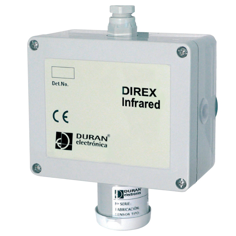 Detector de Gas DURÁN® DIREX™ IR CO2 0-2%vol. 0-20.000ppm 4-20mA//DURÁN® DIREX™ IR CO2 0-2%vol. 0-20.000ppm 4-20mA Gas Detector