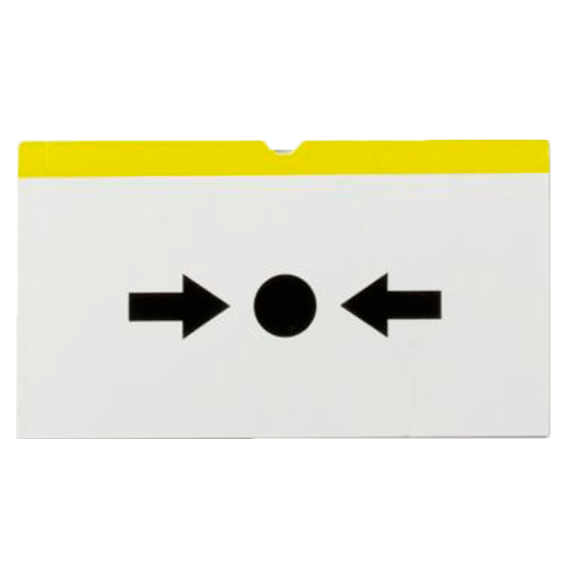 Recambio de Plástico (por Cristal) para Pulsadores UTC™//UTC™ Resettable Element For Manual Call Point