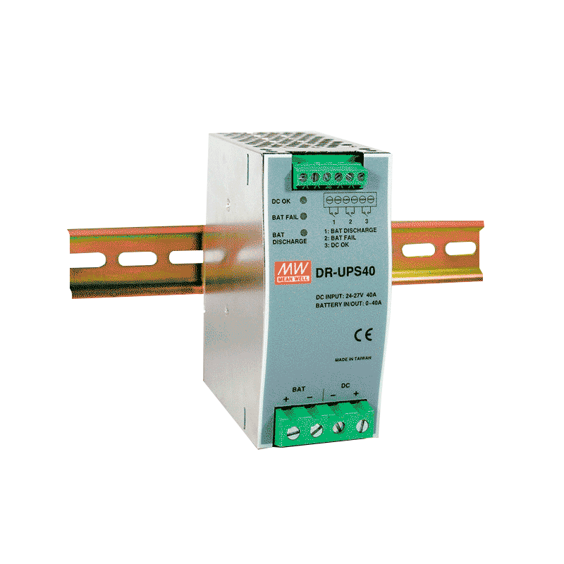 Módulo MEANWELL® DR-UPS40//MEANWELL® DR-UPS40 Battery Module