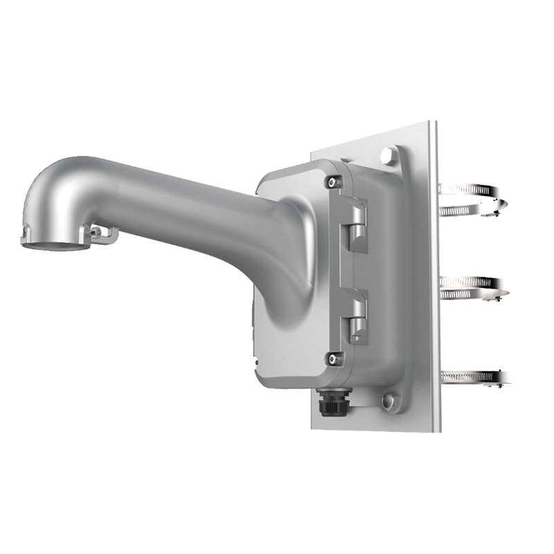 Soporte de Montaje a Poste HIKVISION™ DS-1604ZJ-POLE-P//HIKVISION™ DS-1604ZJ-POLE-P Mounting Bracket