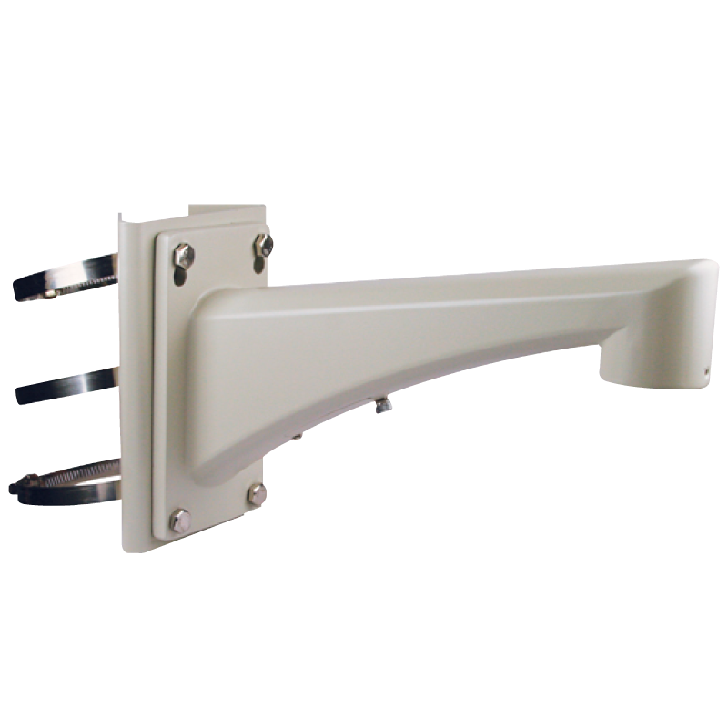Soporte de Montaje a Poste HIKVISION™ DS-1622ZJ//HIKVISION™ DS-1622ZJ Mounting Pole Bracket