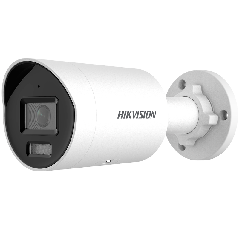 Cámara IP Bullet HIKVISION™ 2MPx 2.8mm con IR 40m (+Audio)//HIKVISION™ 2MPx 2.8mm with IR 40m Bullet IP Camera (+Audio)