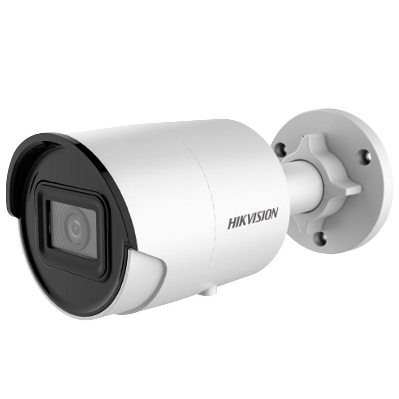 Cámara IP Bullet HIKVISION™ 4MPx 2.8mm con IR 80m//HIKVISION™ 4MPx 2.8mm Bullet IP Camera with IR 80m