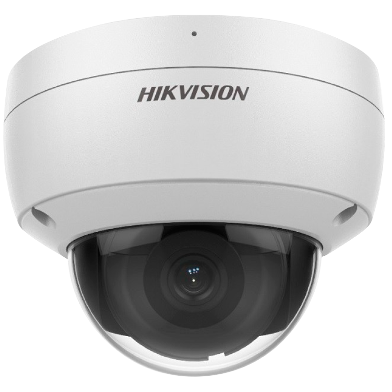 Minidomo IP HIKVISION™ 8MPx 2.8mm con IR 30m (+Audio y Alarma)//HIKVISION™ 8MPx 2.8mm IP Mini Dome with IR 30m (+Audio and Alarm)