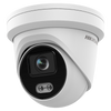 Minidomo IP HIKVISION™ 2MPx 2.8mm con Luz Blanca 30m (+Audio)//HIKVISION™ 2MPx 2.8mm IP Mini Dome with White Light Focus 30m (+Audio)