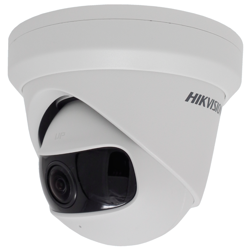 Minidomo IP HIKVISION™ 4MPx 1.68mm (180º) con IR 10m//HIKVISION™ 4MPx 1.68mm (180º) IP Mini Dome with IR 10m