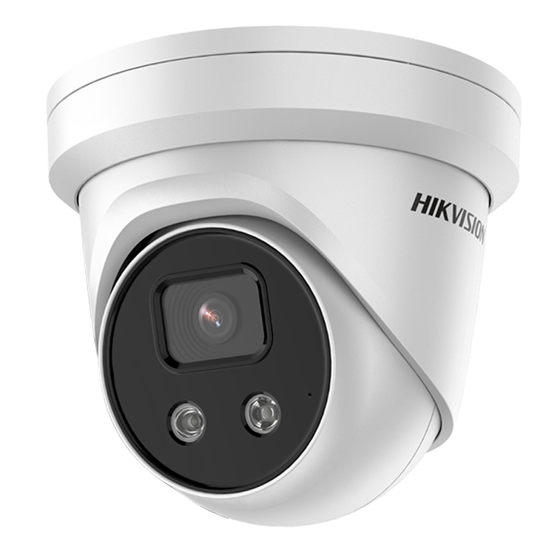 Minidomo IP HIKVISION™ 4MPx 2.8mm con IR 30m (+Micrófono)//HIKVISION™ 4MPx 2.8mm IP Mini Dome with IR 30m (+Microphone)