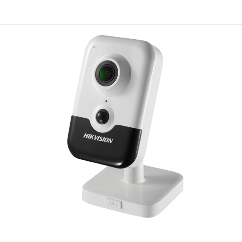 Cámara Cubo IP HIKVISION™ WiFi 2MPx 2.8mm con IR 10m (WiFi) y Sensor PIR//HIKVISION™ WiFi DS-2CD2423G0-IW (WiFi) Cube IP Camera