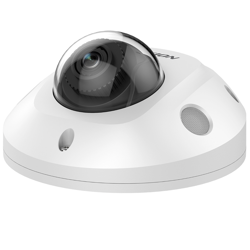 Minidomo IP Compacto HIKVISION™ 2MPx 2.8mm con IR 30m (+Audio y Alarma)//HIKVISION™ 2MPx 2.8mm Compact IP Mini Dome with IR 30m (+Audio and Alarm)