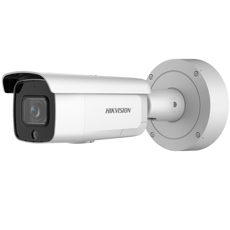 Cámara IP Bullet HIKVISION™ 2MPx 2.8-12mm Motorizada con IR 60m (+Audio y Alarma)//HIKVISION™ 2MPx 2.8-12mm Motor-Driven Bullet IP Camera with IR 60m (+Audio & Alarm)