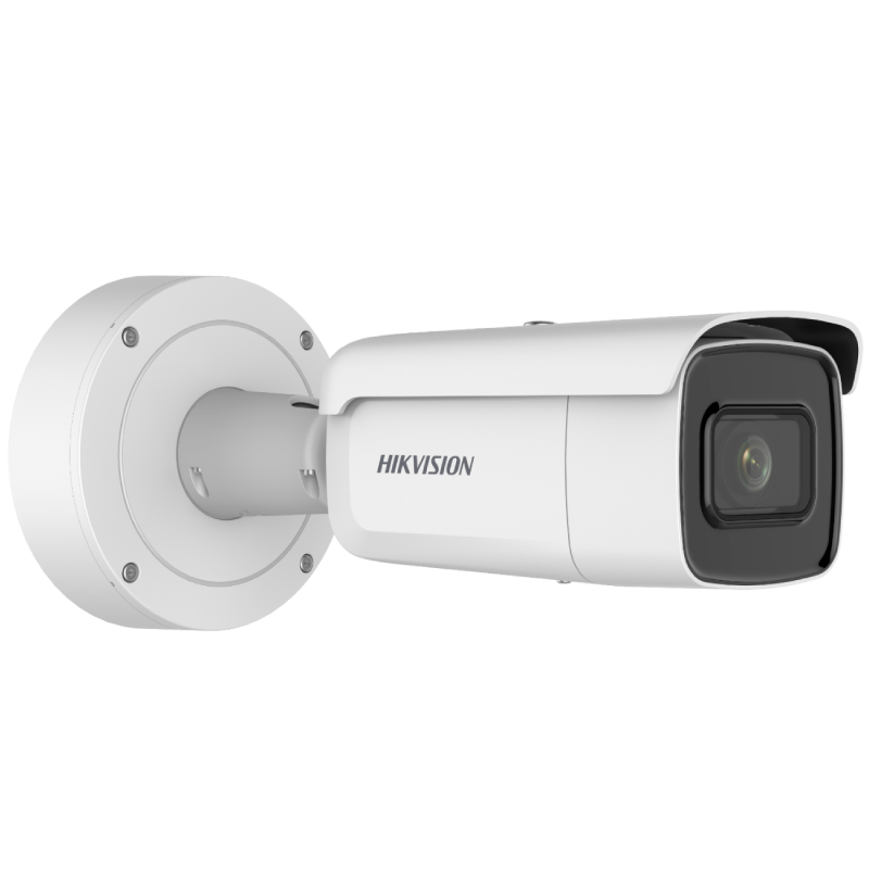 Cámara IP Bullet HIKVISION™ 4MPx 2.8-12mm Motorizada con IR 60m (+Audio y Alarma)//HIKVISION™ 4MPx 2.8-12mm Motor-Driven Bullet IP Camera with IR 60m (+Audio & Alarm)