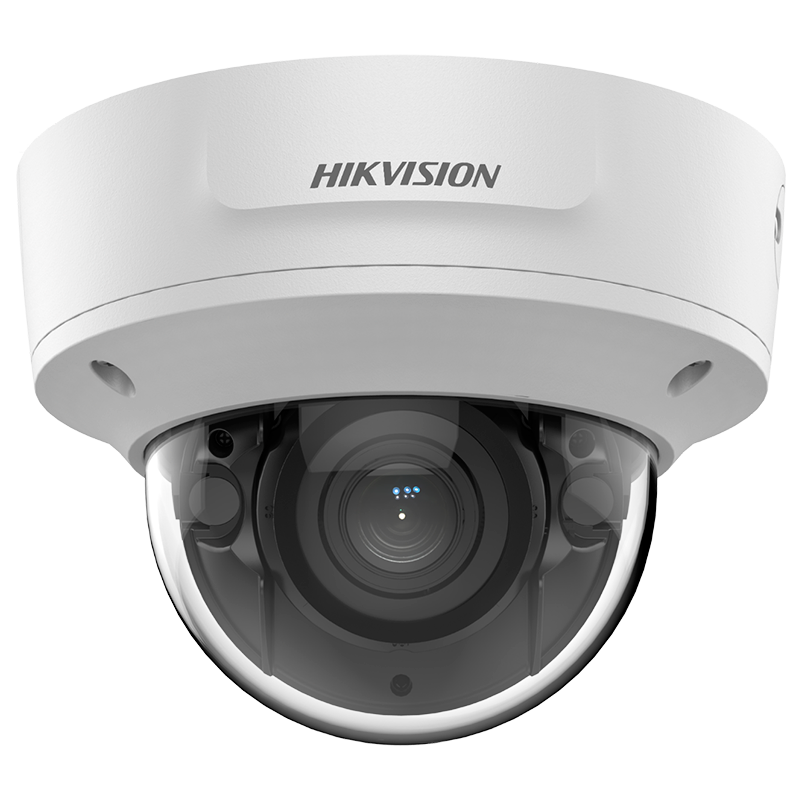 Minidomo IP HIKVISION™ 4MPx 2.8-12mm Motorizado con IR 40m (+Audio y Alarma)//HIKVISION™ 4MPx 2.8-12mm Motor-Driven IP Mini-Dome with IR 40m (+Audio and Alarm)