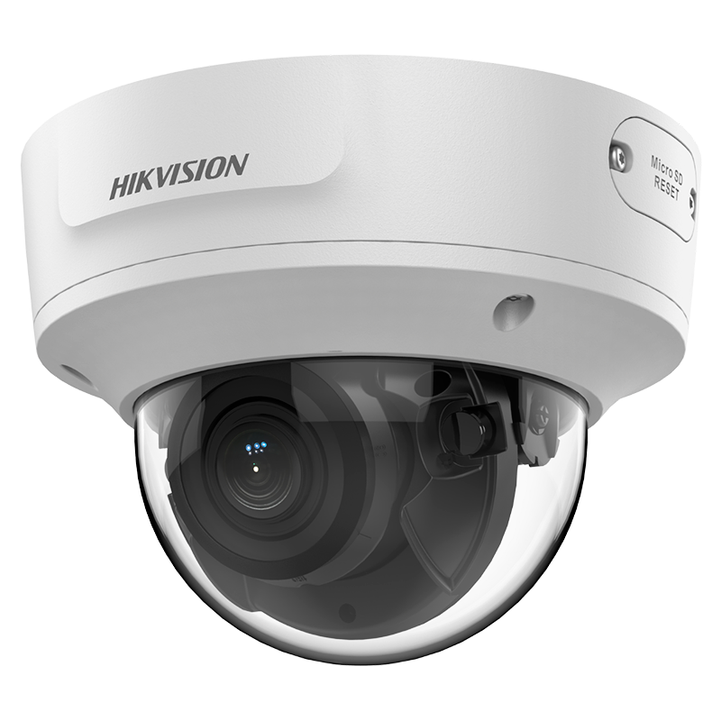 Minidomo IP HIKVISION™ 5MPx 2.8-12mm Motorizado con IR 40m (+Audio y Alarma)//HIKVISION™ 5MPx 2.8-12mm Motorized IP Mini Dome with IR 40m (+Audio & Alarm)