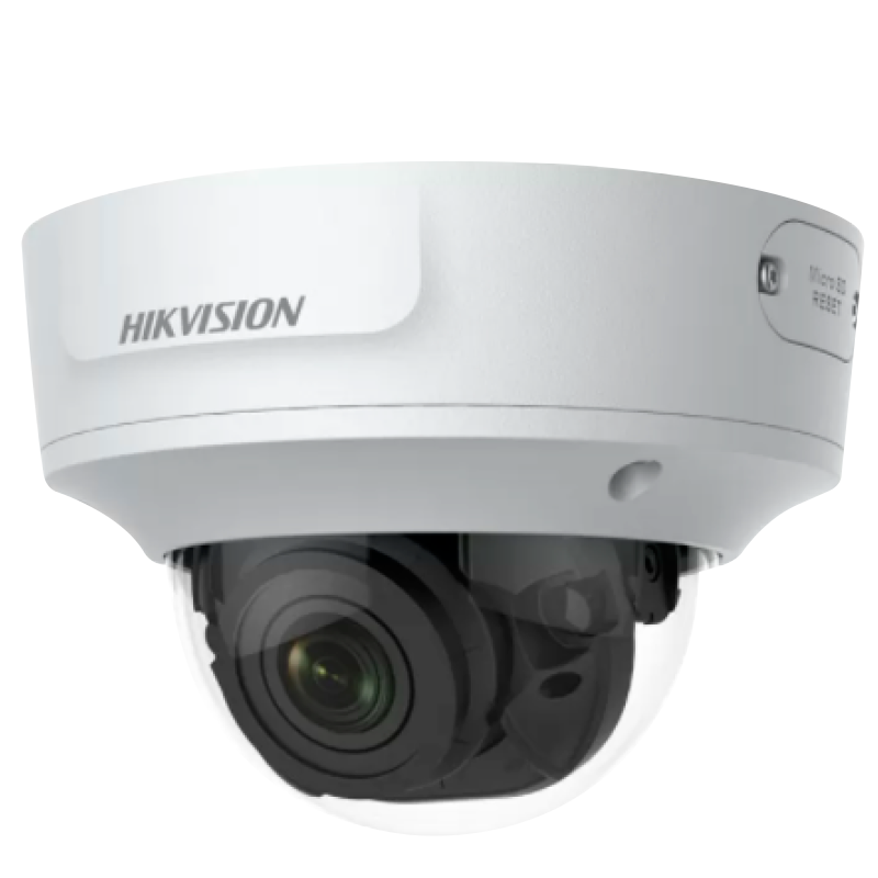 Minidomo IP HIKVISION™ 4K 8MPx 2.8-12mm Motorizado con IR 30m (+Audio y Alarma)//HIKVISION™ 4K 8MPx 2.8-12mm Motor-Driven IP Mini Dome with IR 30m (+Audio and Alarm)