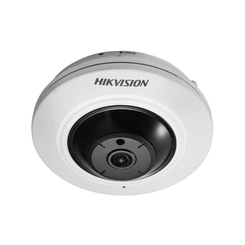 Minidomo IP HIKVISION™ 360º (Ojo de Pez) 3MPx 1.16mm con IR 8m//HIKVISION™ 360º DS-2CD2935FWD-I IP Mini Dome