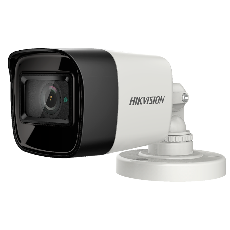 Cámara Bullet HIKVISION™ HD-TVI 5MPx 2.8mm con IR 30m//HIKVISION™ HD-TVI 5MPx 2.8mm Bullet Camera with IR 30m