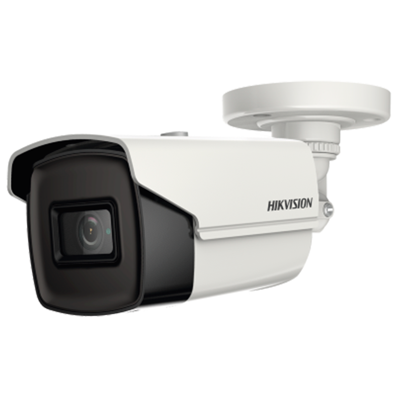 Cámara Bullet HIKVISION™ 8MPx 2.8mm con IR 60m//HIKVISION™ HD-TVI with 8MPx 2.8mm and IR 60m Bullet Camera