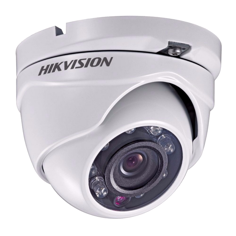 Minidomo HIKVISION™ HD-TVI 1MPx 2.8mm con IR 20m//HIKVISION™ DS-2CE56C0T-IRMF HD-TVI Mini Dome