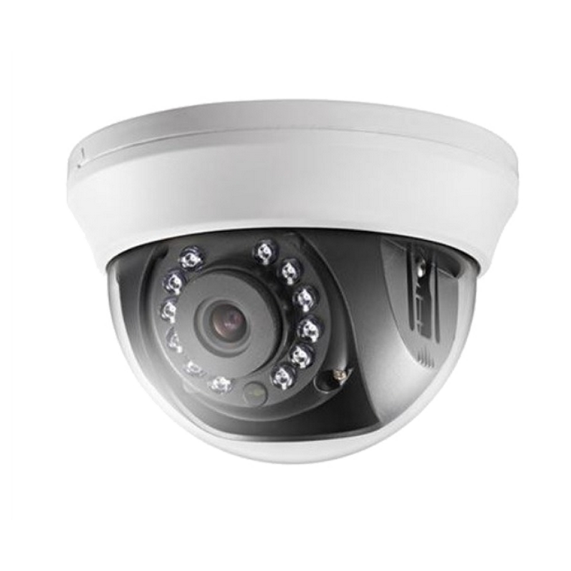 Minidomo HIKVISION™ HD-TVI 1MPx 2.8mm con IR 20m//HIKVISION™ DS-2CE56C0T-IRMMF HD-TVI Mini Dome