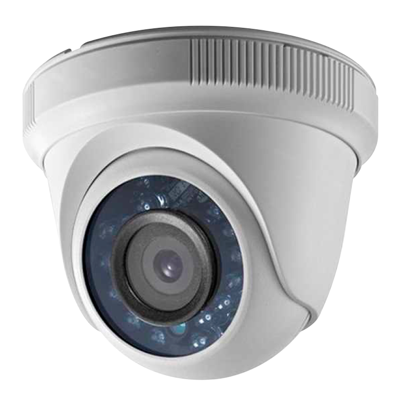 Minidomo HIKVISION™ HD-TVI 2MPx 3.6mm con IR 20m//HIKVISION™ HD-TVI with 2MPx 3.6mm and IR 20m Mini Dome