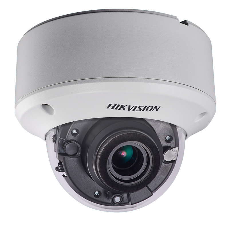 Minidomo HIKVISION™ HD-TVI de 2MPx 2.7-15mm Motorizada con IR EXIR 40m (PoC)//HIKVISION™ HD-TVI DS-2CE56D8T-VPIT3ZE Mini Dome