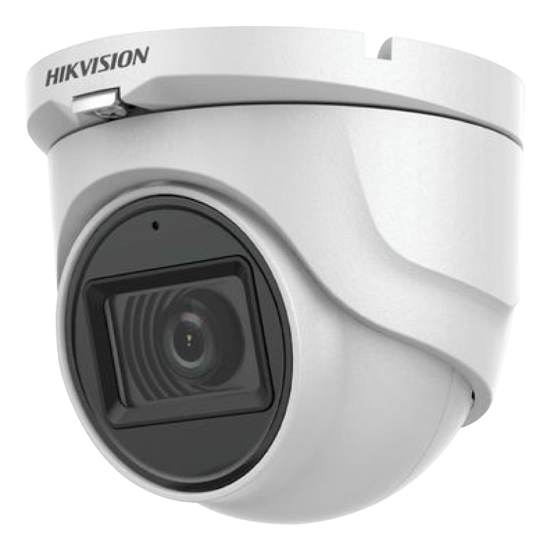 Minidomo HIKVISION™ HD-TVI 2MPx 2.8mm con IR 30m (+Audio)//HIKVISION™ HD-TVI 2MPx 2.8mm Mini Dome with IR 30m (+Audio)