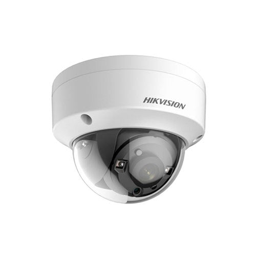 Minidomo HIKVISION™ HD-TVI 8MPx 2.8mm con IR 30m//HIKVISION™ HD-TVI with 8MPx 2.8mm and IR 30m Mini Dome