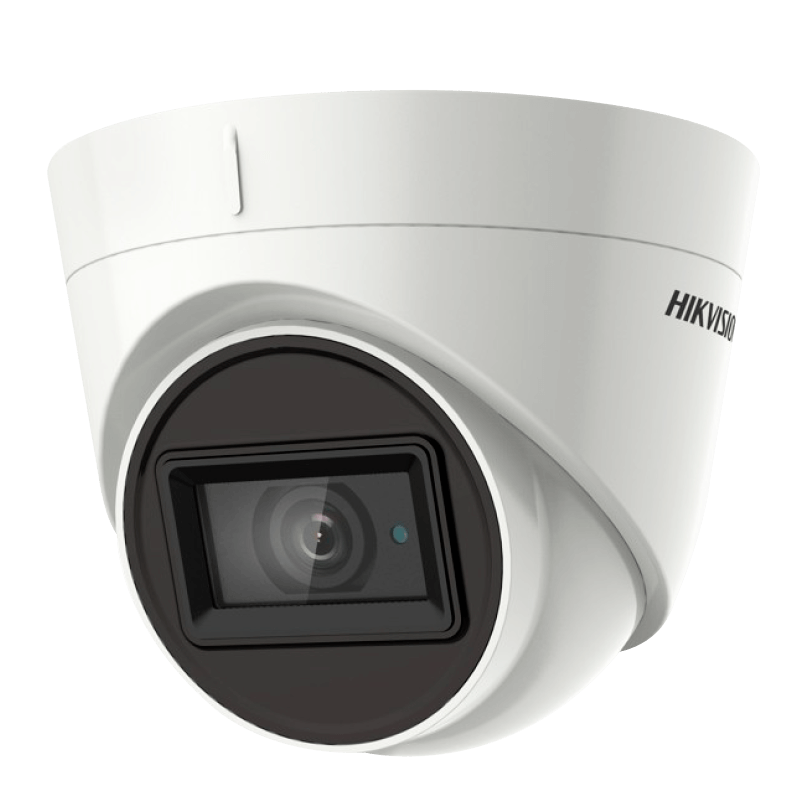 Minidomo HIKVISION™ HD-TVI de 5MPx 2.8mm con IR EXIR 60m//HIKVISION™ HD-TVI 5MPx 2.8mm Mini Dome with IR EXIR 60m