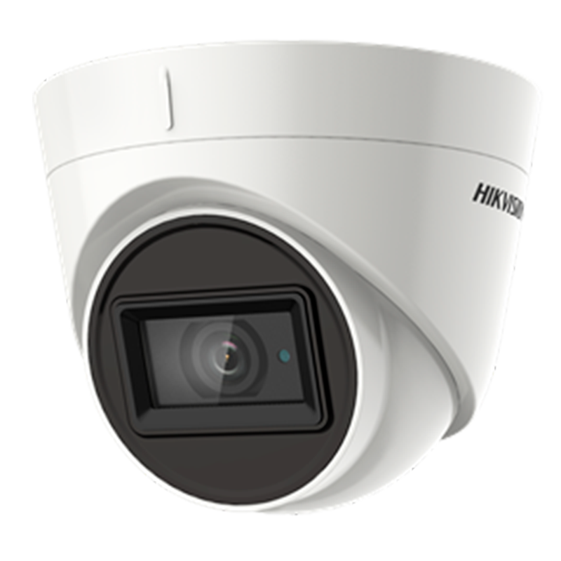 Minidomo HIKVISION™ HD-TVI 8MPx 2.8mm con IR 60m//HIKVISION™ HD-TVI with 8MPx 2.8mm and IR 60m Mini Dome