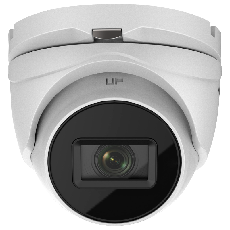 Minidomo HIKVISION™ HD-TVI de 5MPx 2.7–13.5mm Motorizada con IR EXIR 60m (IP67)//HIKVISION™ HD-TVI de 5MPx 2.7–13.5mm Motor-Driven Mini Dome with IR EXIR 60m (IP67)