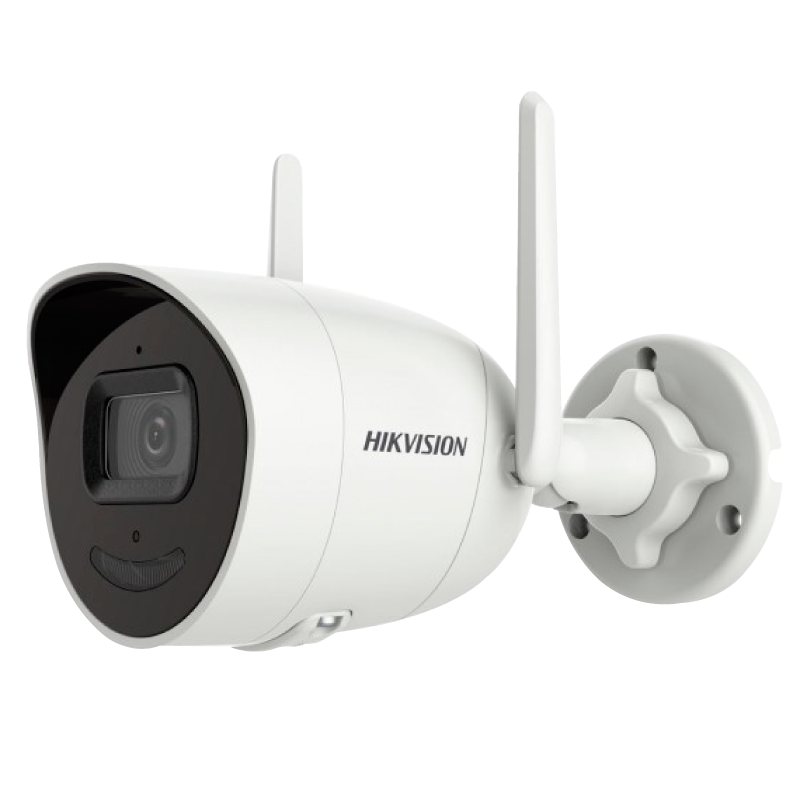 Cámara IP Bullet HIKVISION™ 4MPx 2.8mm con IR 30m (+Audio y WiFi)//HIKVISION™ 4MPx 2.8mm with IR 30m Bullet IP Camera (+Audio & WiFi)