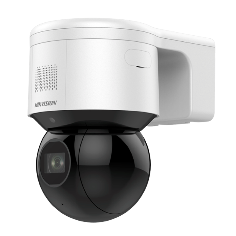 Minidomo Móvil IP HIKVISION™ 4x 4MPx con IR 50m de Exterior (+Audio y Alarma)//HIKVISION™ 4x 4MPx Mobile IP Minidome with IR 50m (+Audio & Alarm)