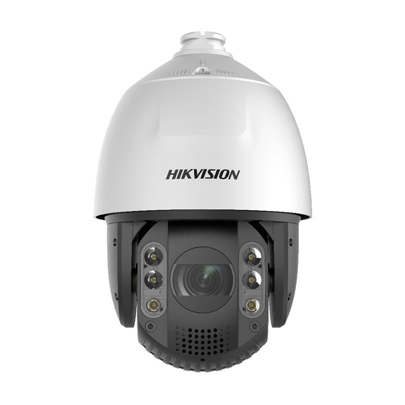 Domo Exterior IP HIKVISION™ 25x 8MPx con IR 200m (+Audio y Alarma)//HIKVISION™ 25x 8MPx Outdoor IP Dome with IR 200m (+Audio & Alarm)