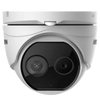 Minidomo IP HIKVISION™ Bi-Espectral Térmica para Detección de Fiebre//HIKVISION™ Bi-Spectral Thermal IP Minidome for Fever Detection