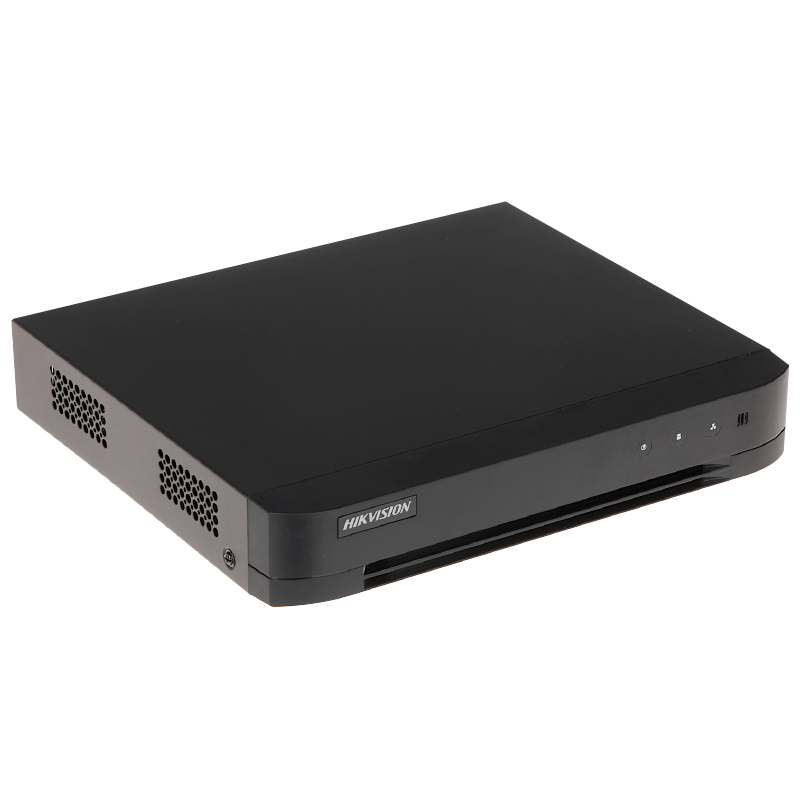 Grabador HD-TVI HIKVISION™ para 4 Canales (Grab. hasta 5MPx)//HD-TVI HIKVISION™ Recorder for 4 Channels (Rec. Up to 5MPx)