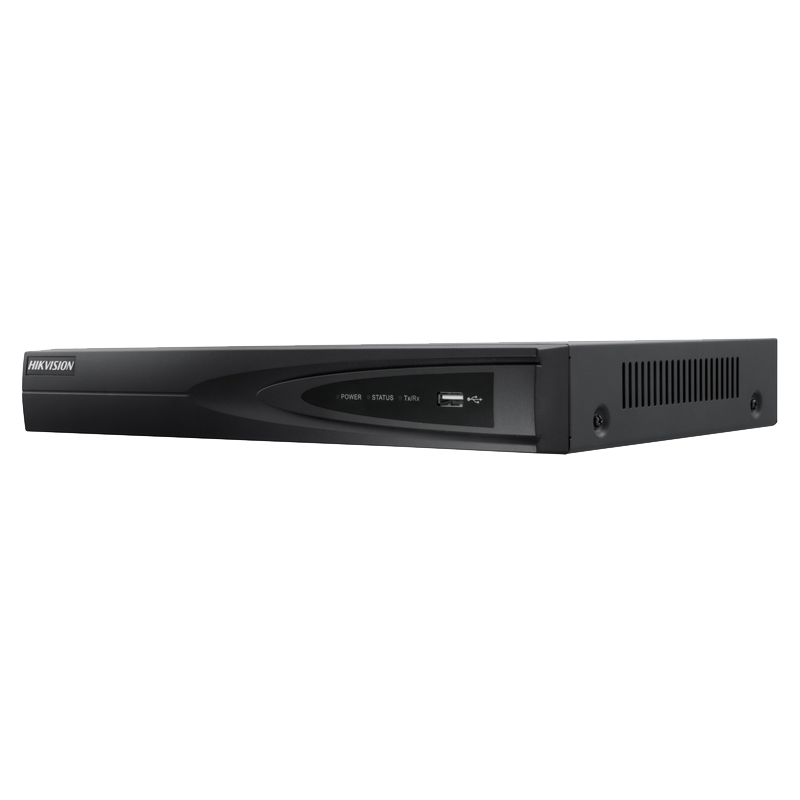 Grabador IP (NVR) HIKVISION™ de 4 Canales PoE//HIKVISION™ DS-7604NI-K1/4P Network Video Recorder (NVR)