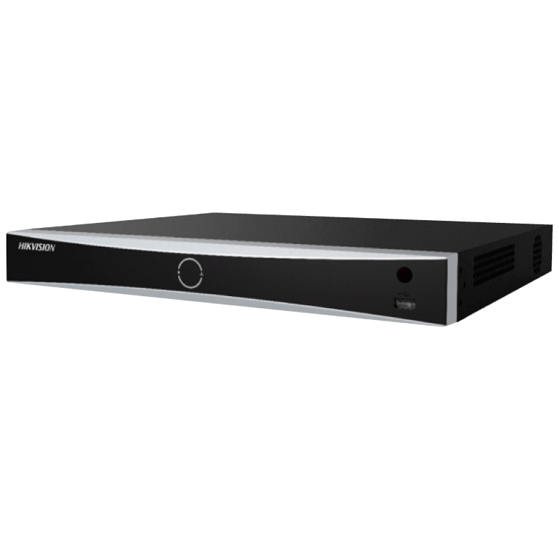Grabador IP (NVR) HIKVISION™ de 8 Canales (PoE) 4K (+Alarma y Relé)//HIKVISION™ 8-Channel (PoE) 4K Network Video Recorder (NVR) (+Alarm and Relay)