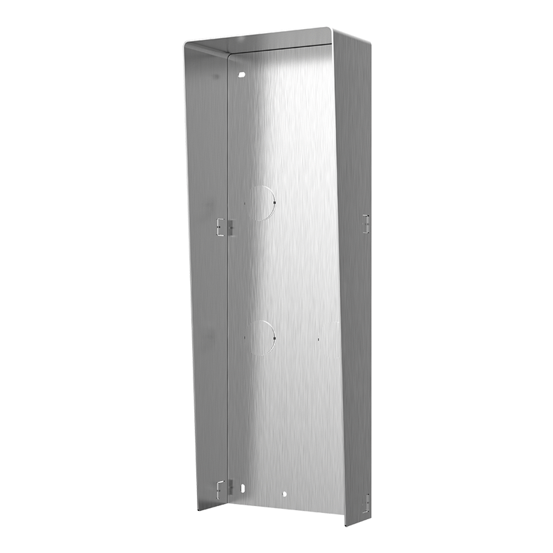 Protector de Lluvia para Interfonos HIKVISION™ (3 Módulos) - Acero Inoxidable AISI-304//Rain Protector for HIKVISION™ Intercoms (3 Modules) - Stainless Steel AISI-304