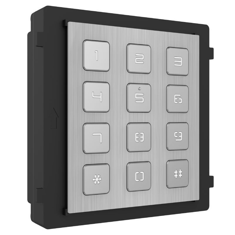 Módulo de Teclado para Interfonos IP HIKVISION™ (Acero Inoxidable AISI-304)//Keypad Module for HIKVISION™ IP Intercom (AISI-304 Stainless Steel)