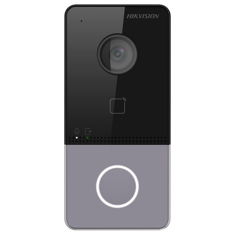 Video-Interfono IP HIKVISION™ con 1 Pulsador y RFID MIFARE™ (WiFi)//HIKVISION™ IP Video Intercom with 1 Push Button and MIFARE ™ RFID (WiFi)