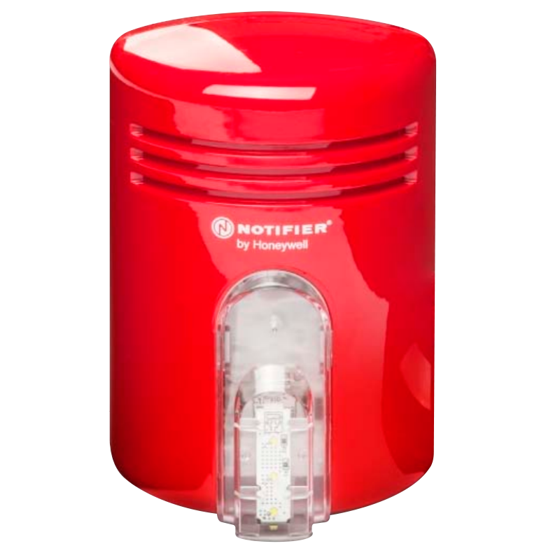 Sirena y Flash HONEYWELL™ EN54/3 y EN54/23 con Cobertura “Cube“//HONEYWELL™ EN54/3 and EN54/23 with “Cube” Coverage Sounder and Flash