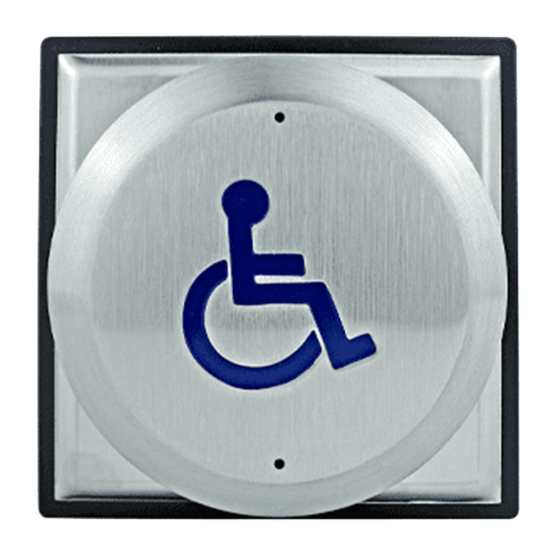 Pulsador de Salida CDVI® RTED con Logo (Empotrar)//CDVI® RTED Exit Push Button with LOGO (Recessed)