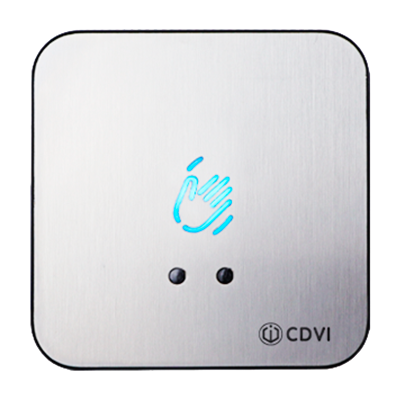 Pulsador de Salida CDVI® RTE-WIR por Infrarrojos//CDVI® RTE-WIR Infrared Exit Push Button