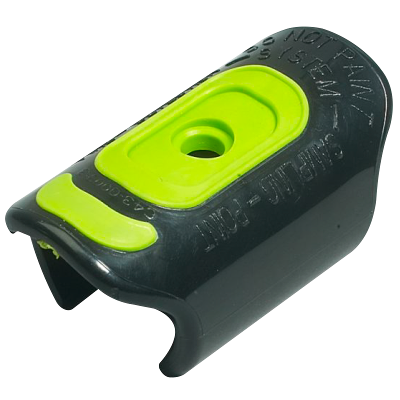 Clip de 5.5mm (Color Verde, Franja Verde)//5.5mm Clip (Green Color, Green Stripe)