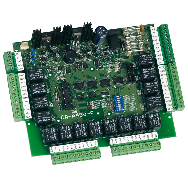 Módulo de Ascensores CDVI® CENTAUR™ CAA480A//CDVI® CAA480A CENTAUR™ Elevator Control Module