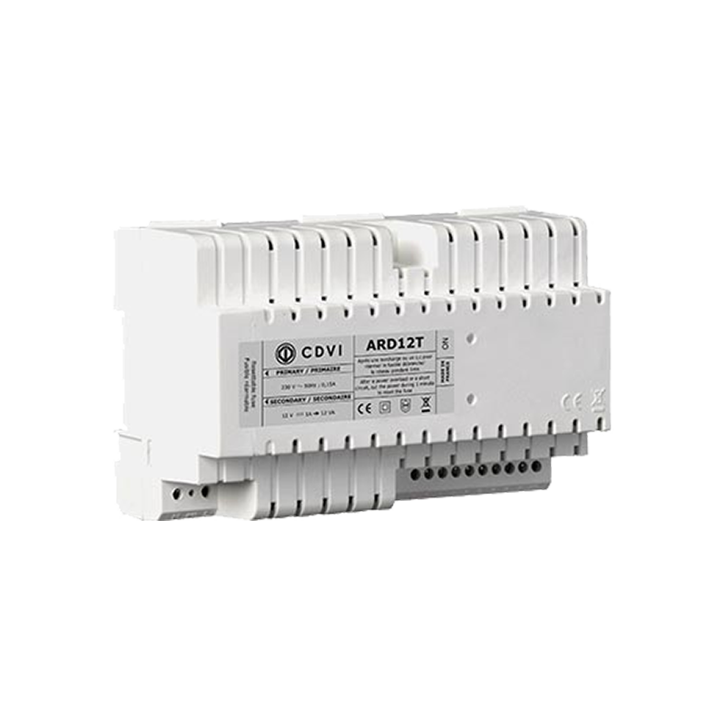 Fuente CDVI® Regulada ARD12T Carril DIN//CDVI® ARD12T DIN Rail ContReeled Power Supply Unit