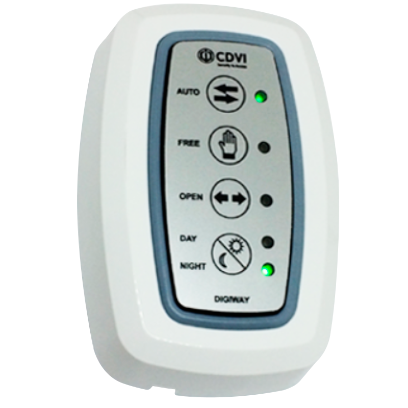 Panel de Control CDVI® Digiway™ DWCP-W (Blanco)//CDVI® Digiway™ DWCP-W Control Panel (White)