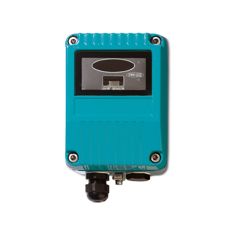 Det. Llama UTC™ ZITON® DT UV/IR con Carcasa de Aleación de Zinc//UTC™ ZITON® Doble Technology UV/IR Flame Detector with Zinc Alloy Casing