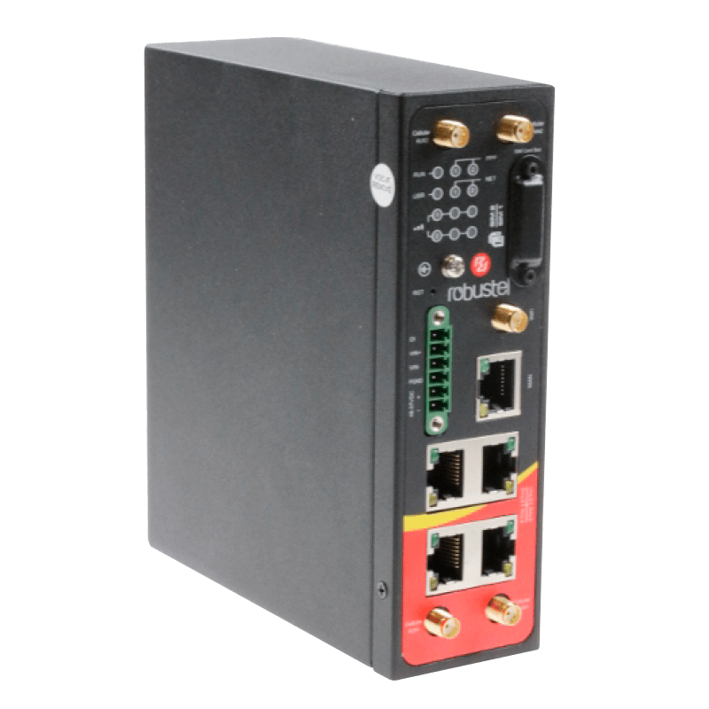 Router LTE Industrial ROBUSTEL® R2000-D4L2 con WiFi//ROBUSTEL® R2000-D4L2 Industrial LTE Router with WiFi