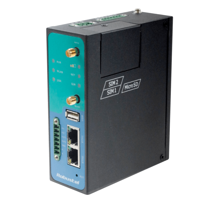 Router UMTS/HSPA Industrial ROBUSTEL® R3000-3H con WiFi//ROBUSTEL® R3000-3H UMTS/HSPA Industrial Router with WiFi